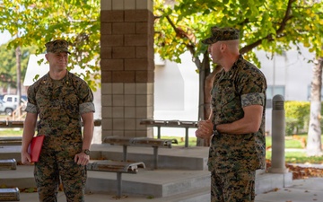 Maj. Christian Thiessen Promotion Ceremony