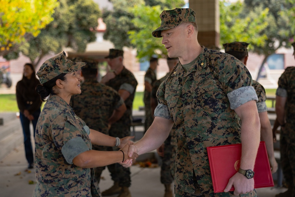 Maj. Christian Thiessen Promotion Ceremony