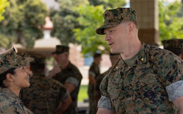 Maj. Christian Thiessen Promotion Ceremony