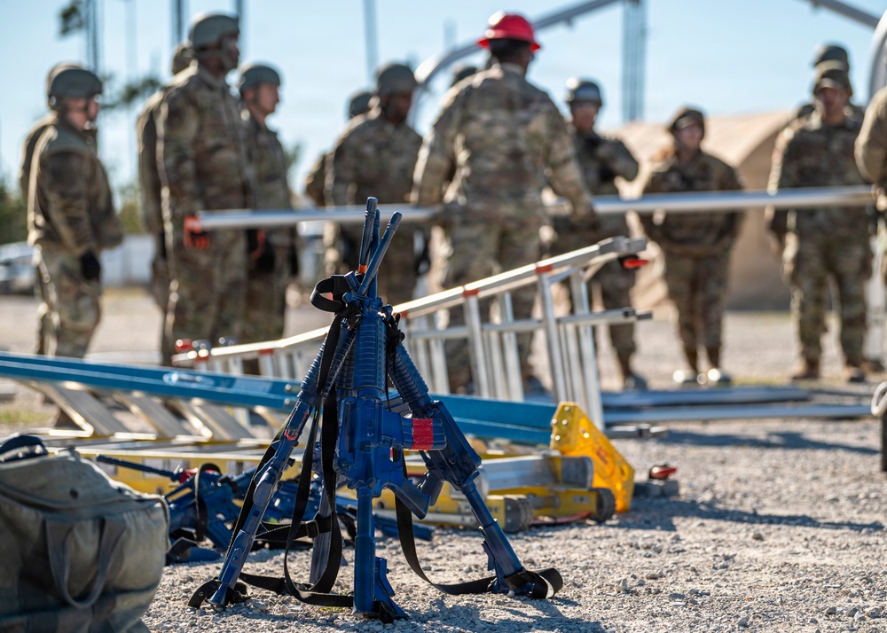 23d Combat Air Base Squadron builds teamwork, expeditionary skills at Silver Flag