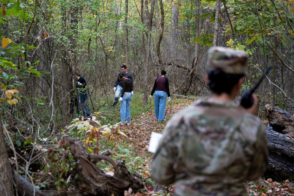Patriot flight conducts exercise at Dobbs Memorial Park