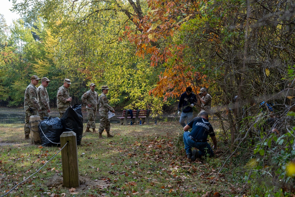 Patriot flight conducts exercise at Dobbs Memorial Park