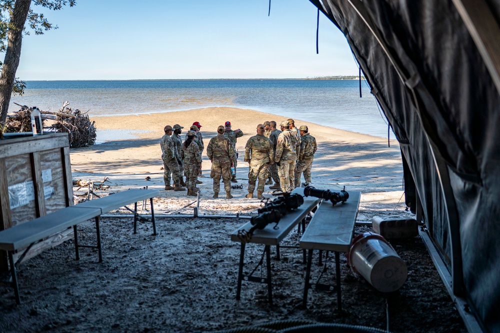 23d Combat Air Base Squadron builds teamwork, expeditionary skills at Silver Flag