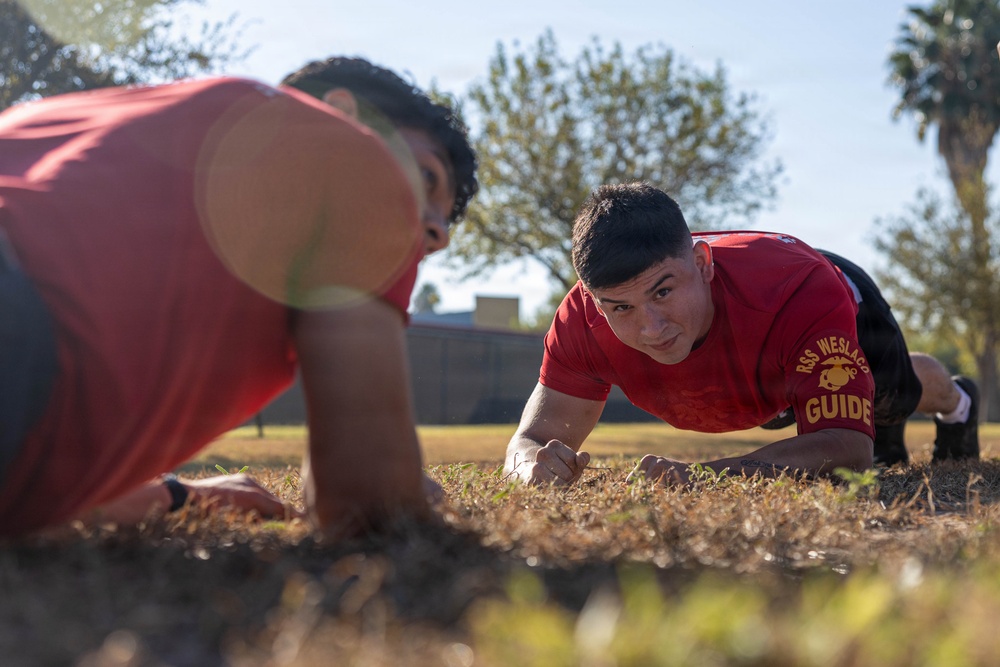 Recruiting Sub-Station Weslaco Initial Strength Test