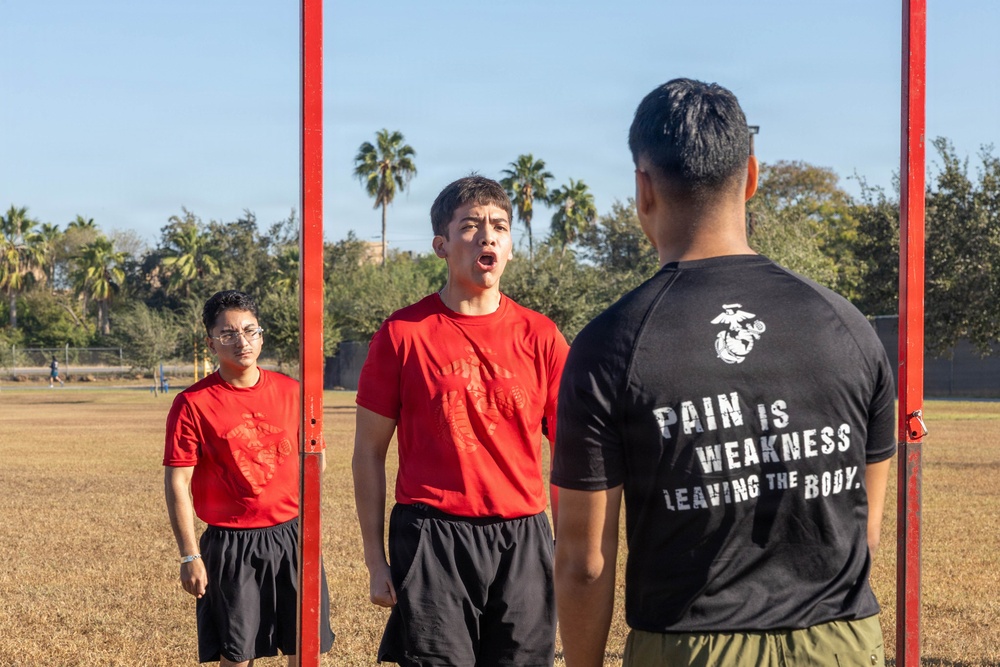 Recruiting Sub-Station Weslaco Initial Strength Test