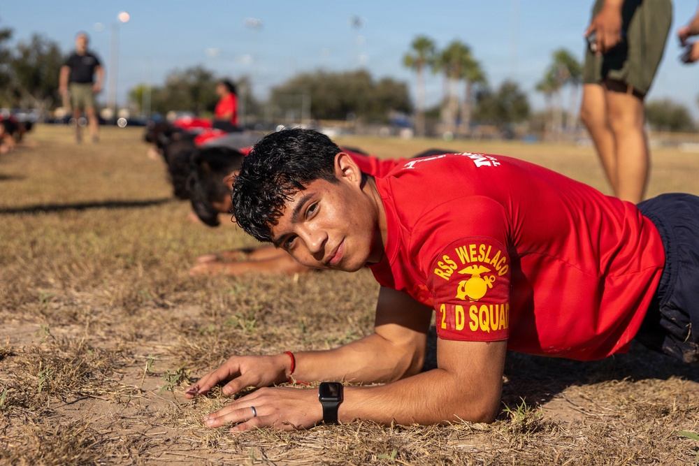 Recruiting Sub-Station Weslaco Initial Strength Test