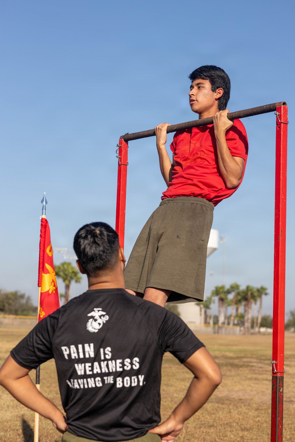 Recruiting Sub-Station Weslaco Initial Strength Test