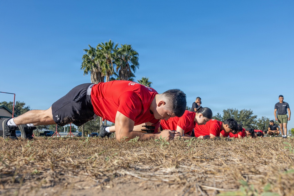 Recruiting Sub-Station Weslaco Initial Strength Test