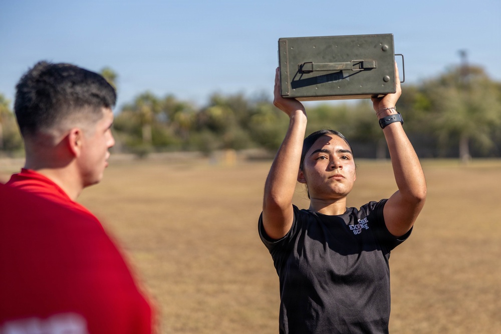 Recruiting Sub-Station Weslaco Initial Strength Test