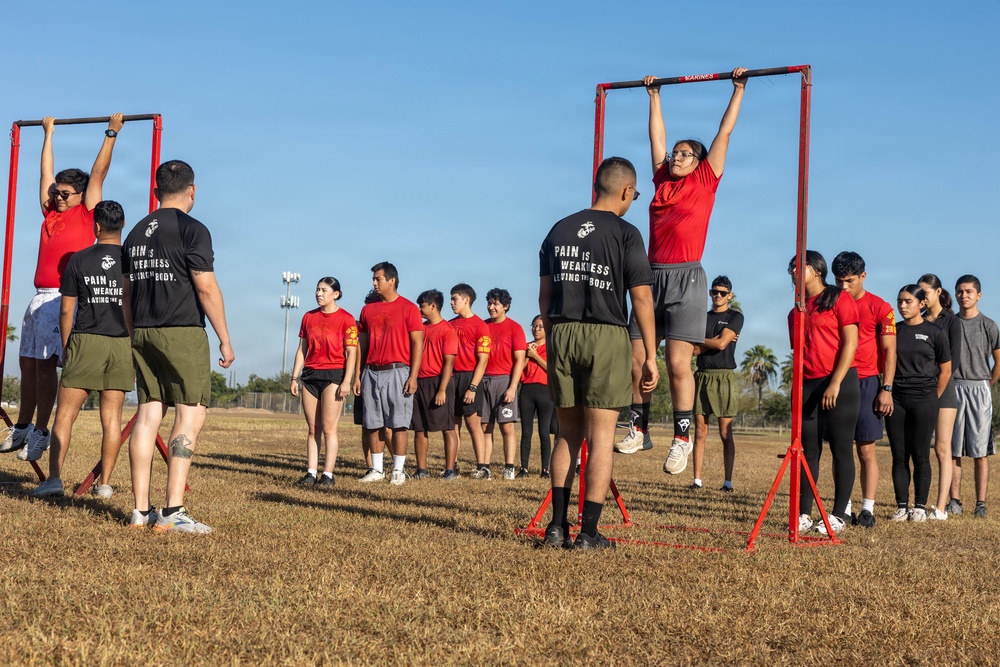Recruiting Sub-Station Weslaco Initial Strength Test