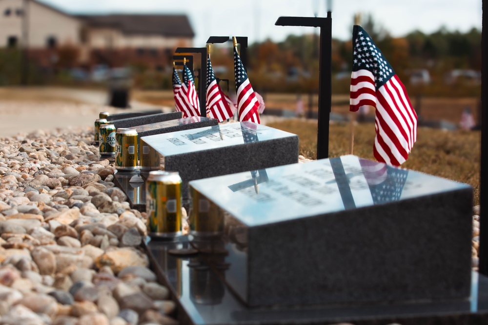 3rd SFG(A) Pays Tribute During Memorial Walk Rededication