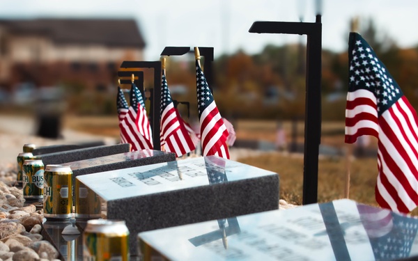 3rd SFG(A) Pays Tribute During Memorial Walk Rededication