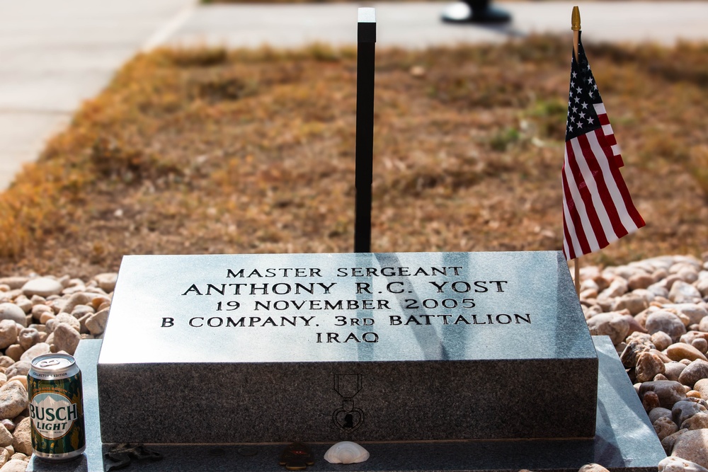 3rd SFG(A) Pays Tribute During Memorial Walk Rededication