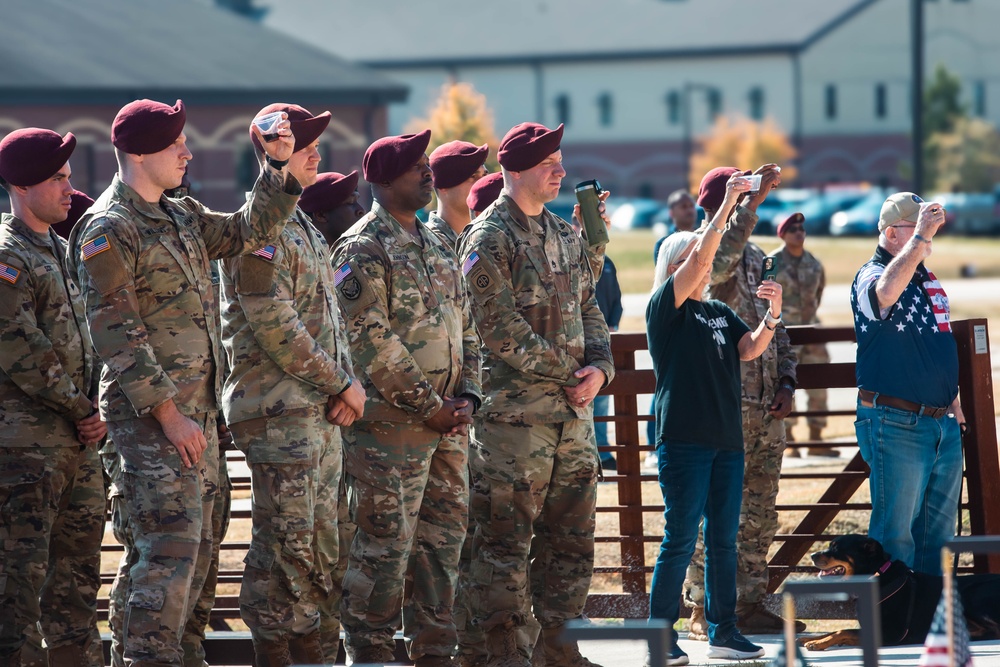 3rd SFG(A) Pays Tribute During Memorial Walk Rededication