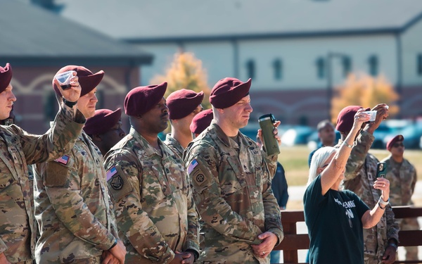 3rd SFG(A) Pays Tribute During Memorial Walk Rededication