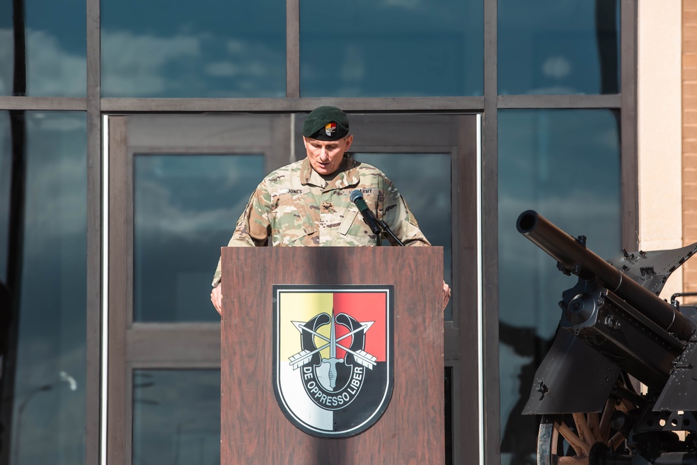 3rd SFG(A) Pays Tribute During Memorial Walk Rededication