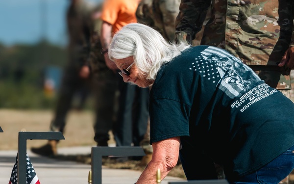 3rd SFG(A) Pays Tribute During Memorial Walk Rededication