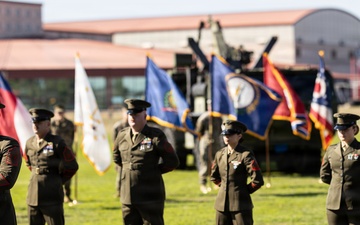 Honoring the Retirement of Master Gunnery Sgt. Pearson