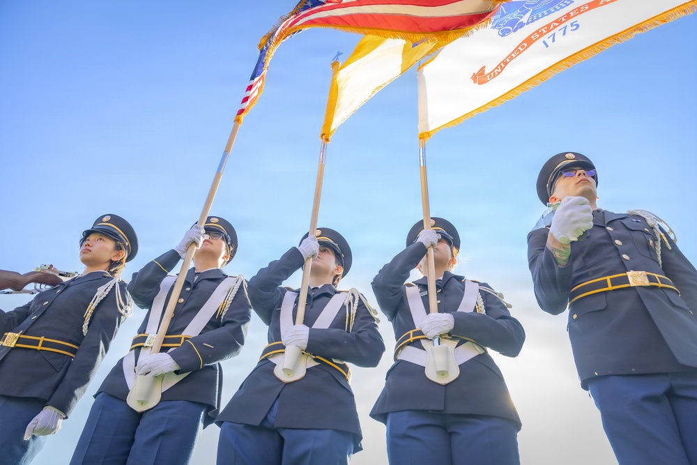 Rutgers Army ROTC Conducts Guard of Honor