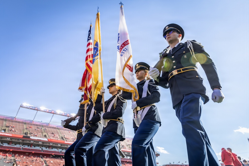 Rutgers Army ROTC Conducts Guard of Honor