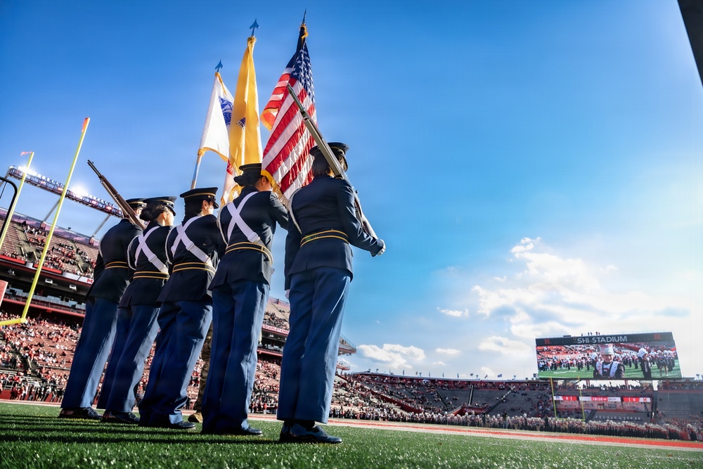 Rutgers Army ROTC Conducts Guard of Honor
