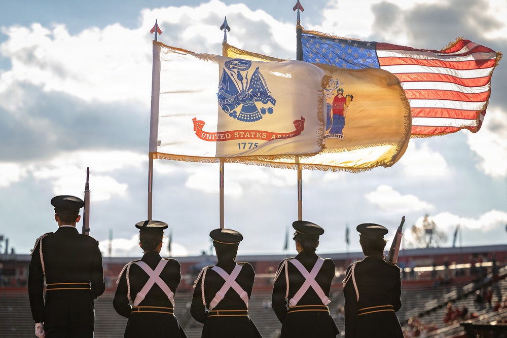 Rutgers Army ROTC Conducts Guard of Honor