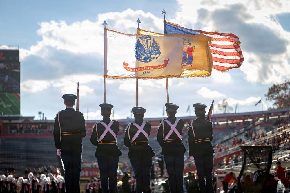 Rutgers Army ROTC Conducts Guard of Honor