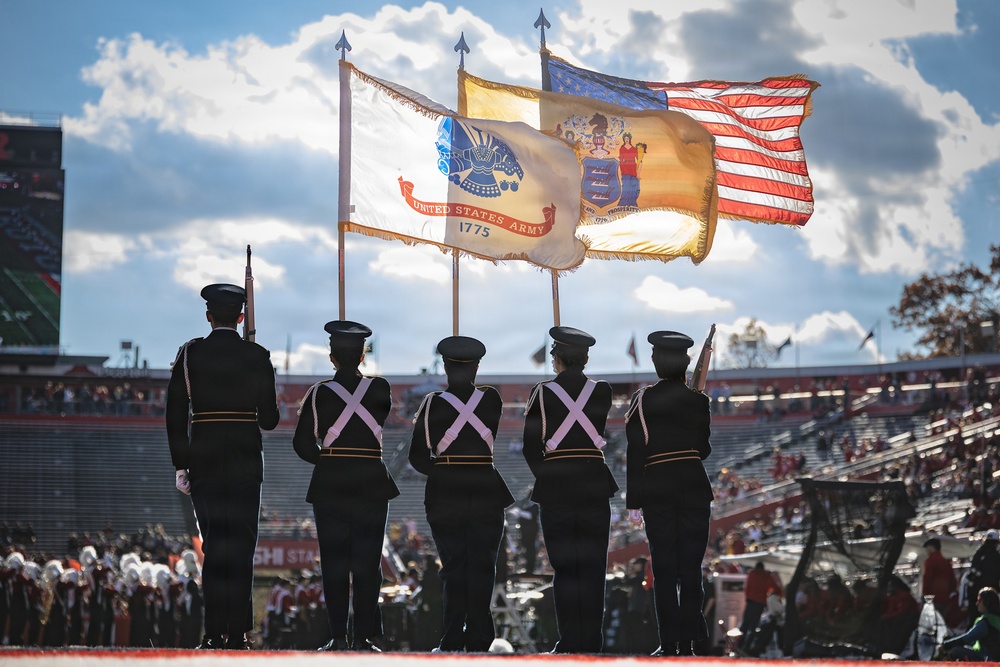 Rutgers Army ROTC Conducts Guard of Honor