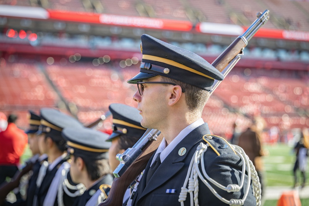 Rutgers Army ROTC Conducts Guard of Honor