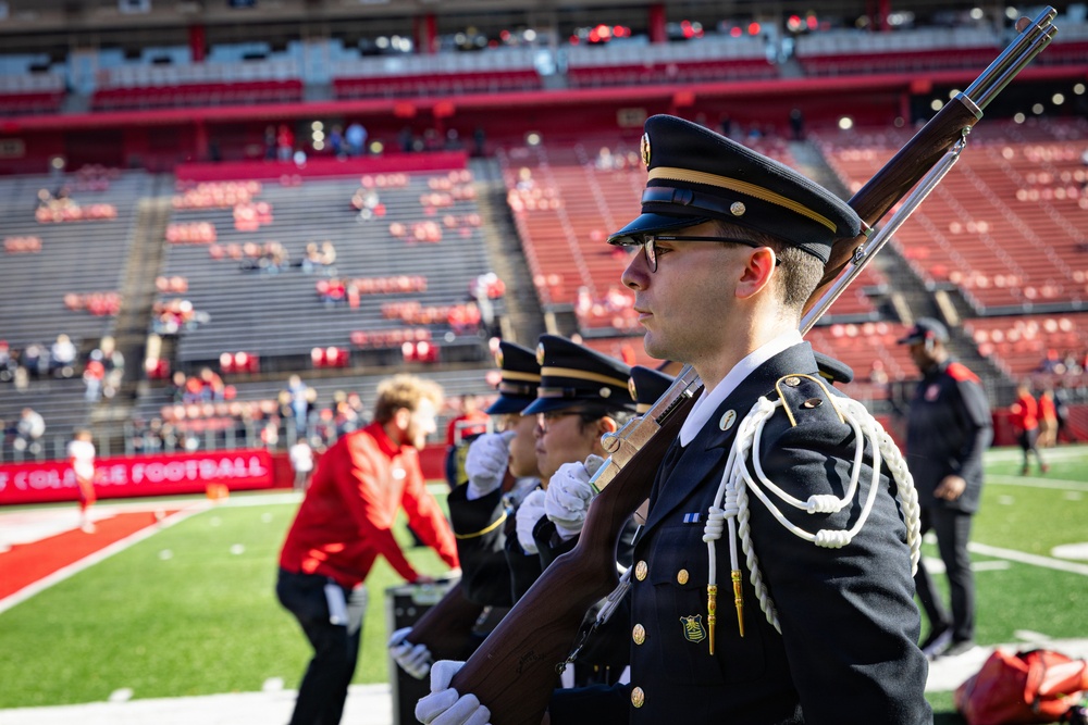 Rutgers Army ROTC Conducts Guard of Honor