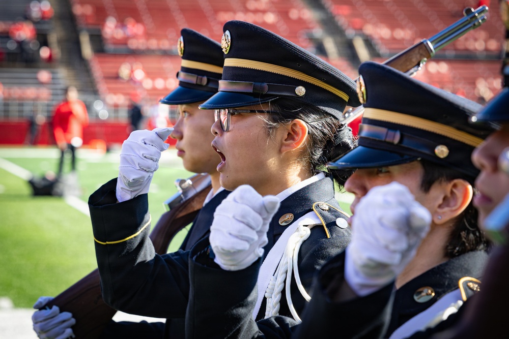 Rutgers Army ROTC Conducts Guard of Honor