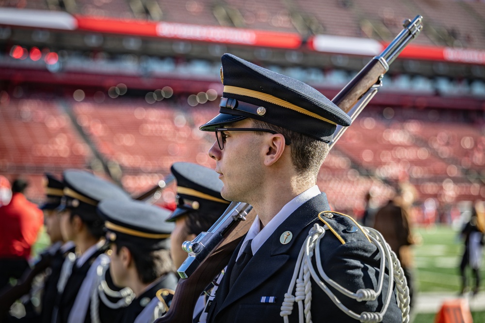 Rutgers Army ROTC Conducts Guard of Honor