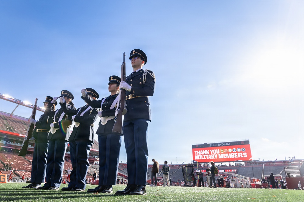 Rutgers Army ROTC Conducts Guard of Honor