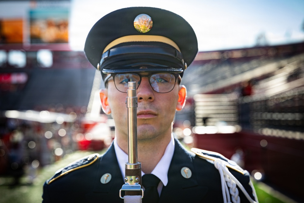 Rutgers Army ROTC Conducts Guard of Honor