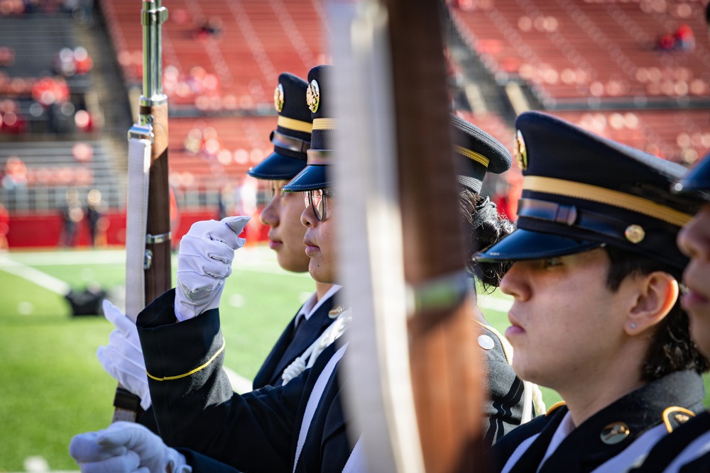 Rutgers Army ROTC Conducts Guard of Honor