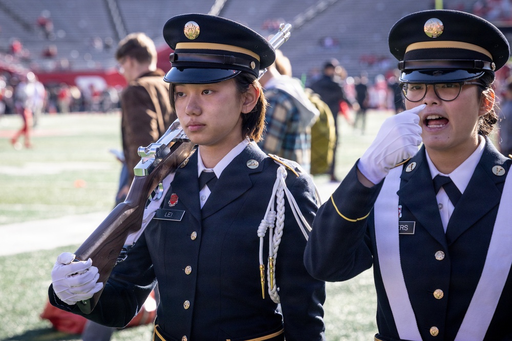 Rutgers Army ROTC Conducts Guard of Honor