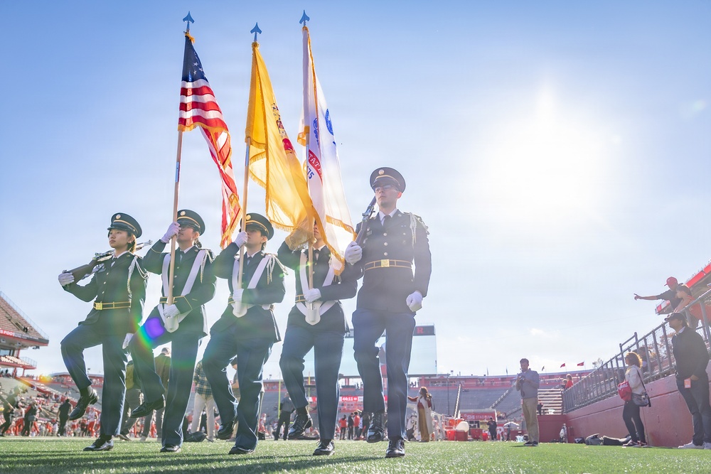 Rutgers Army ROTC Conducts Guard of Honor