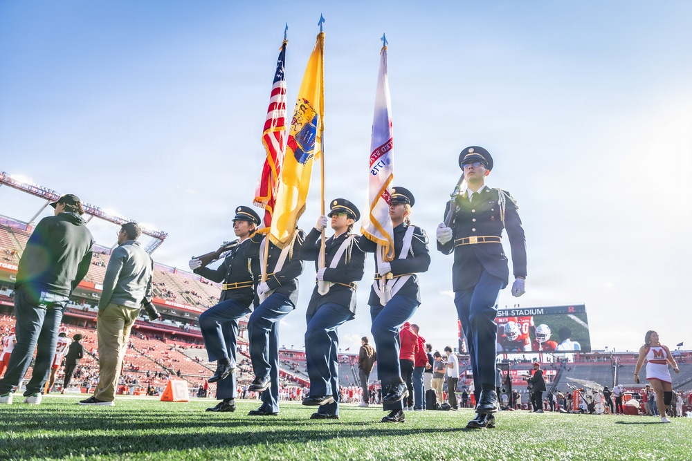 Rutgers Army ROTC Conducts Guard of Honor