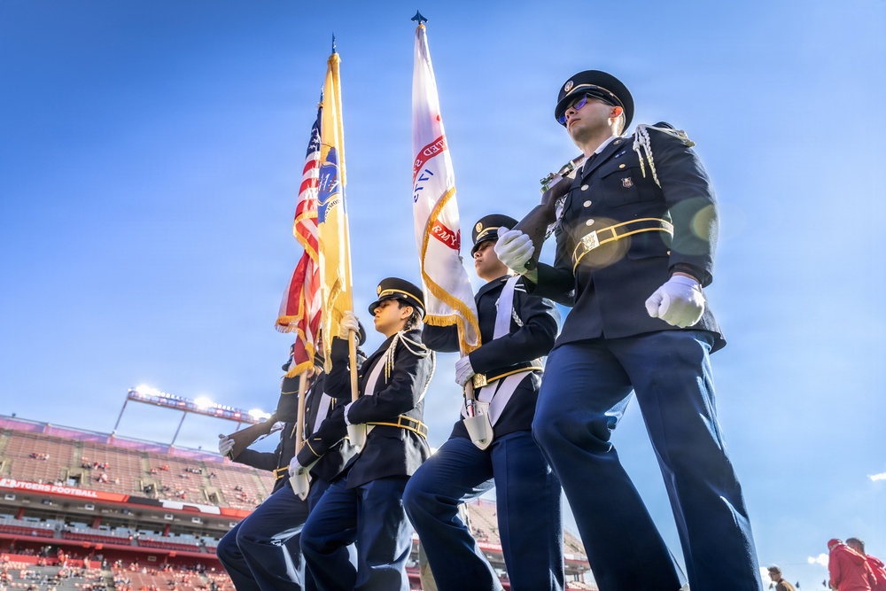 Rutgers Army ROTC Conducts Guard of Honor