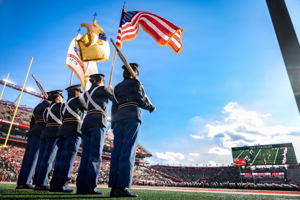 Rutgers Army ROTC Conducts Guard of Honor