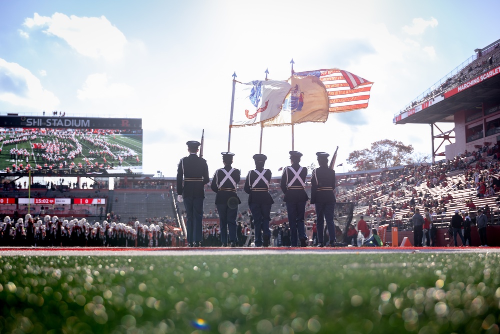Rutgers Army ROTC Conducts Guard of Honor