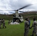 Joint Task Force-Bravo Load Food and Water into CH-47 Chinook