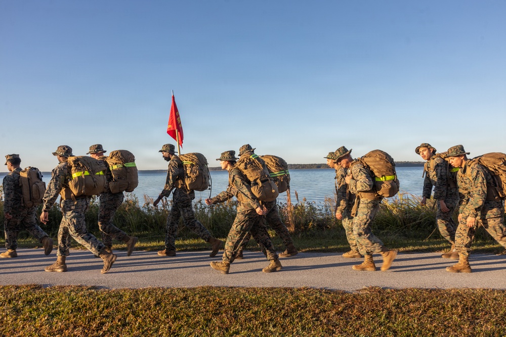 2nd Marine Logistics Group Headquarters and Service Battalion 10km Hike