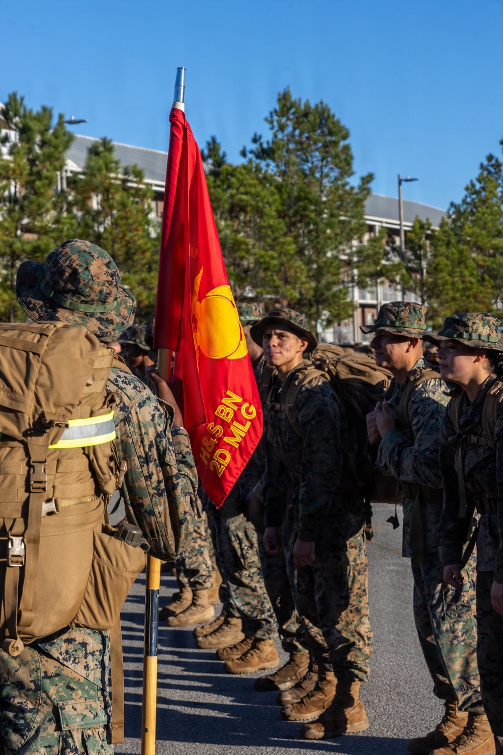 2nd Marine Logistics Group Headquarters and Service Battalion 10km Hike