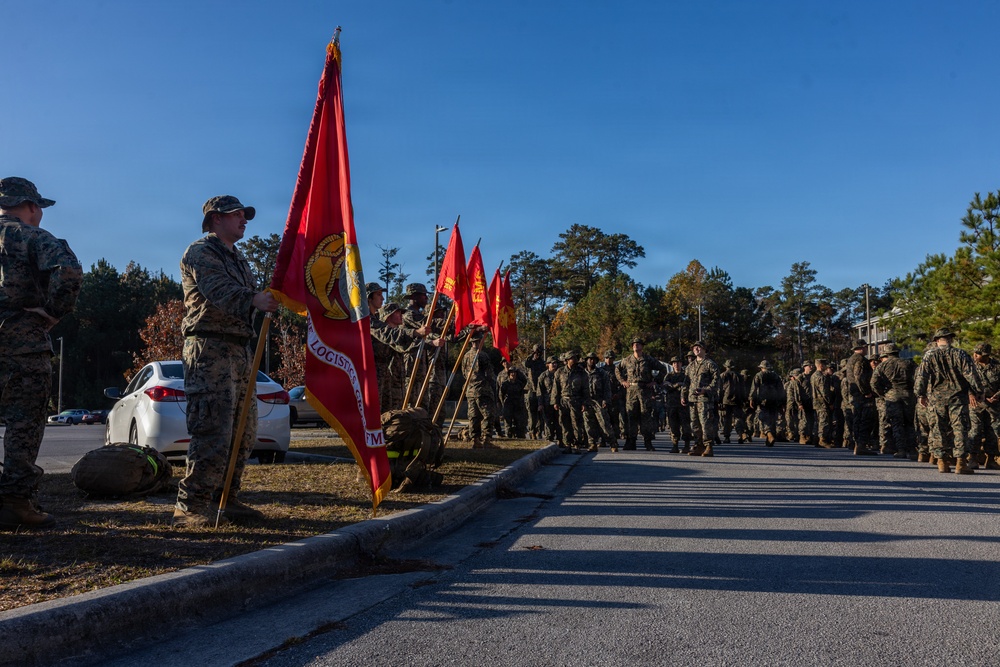 2nd Marine Logistics Group Headquarters and Service Battalion 10km Hike