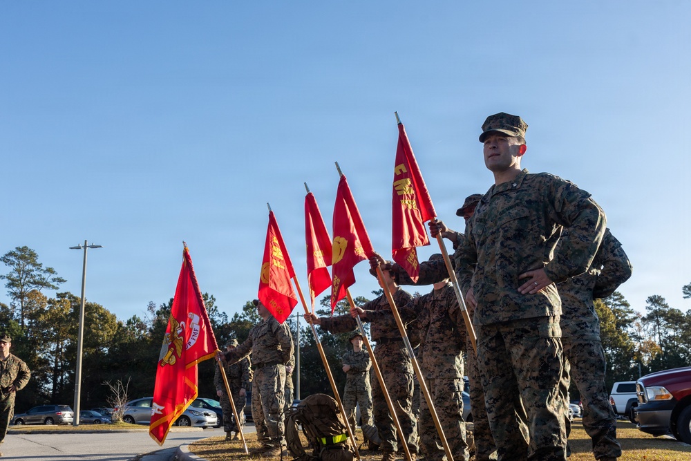 2nd Marine Logistics Group Headquarters and Service Battalion 10km Hike