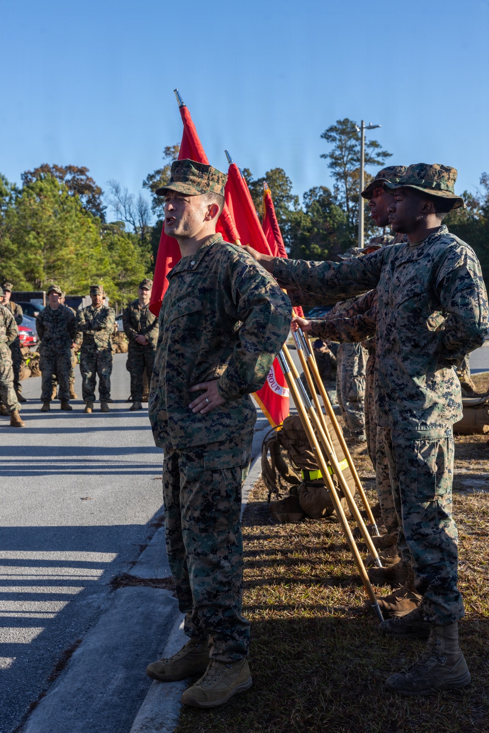 2nd Marine Logistics Group Headquarters and Service Battalion 10km Hike