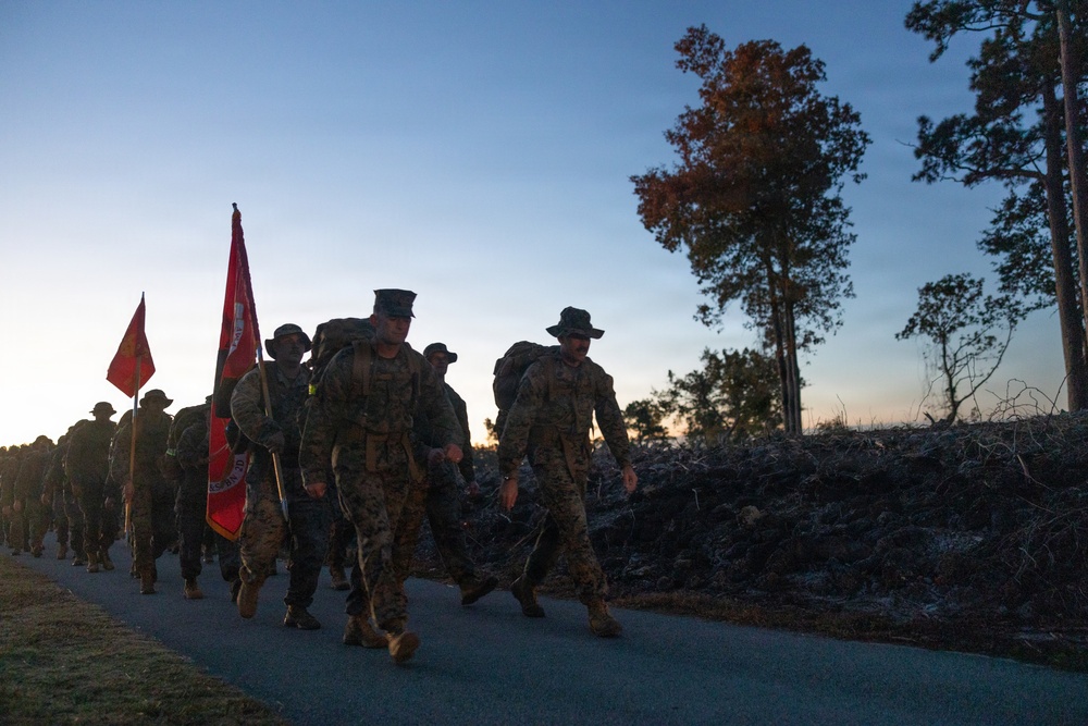 2nd Marine Logistics Group Headquarters and Service Battalion 10km Hike