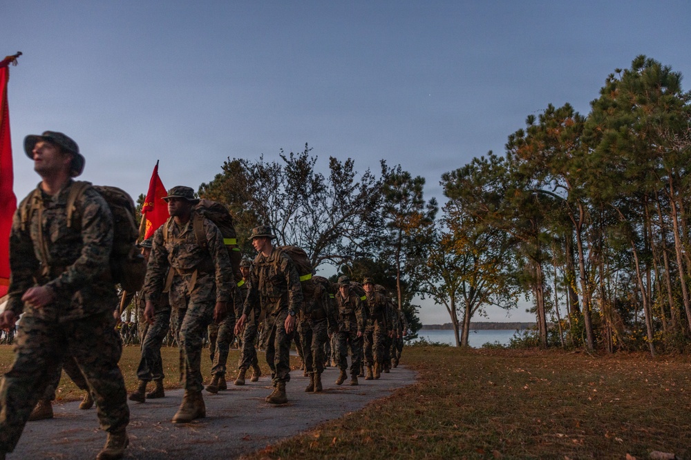 2nd Marine Logistics Group Headquarters and Service Battalion 10km Hike