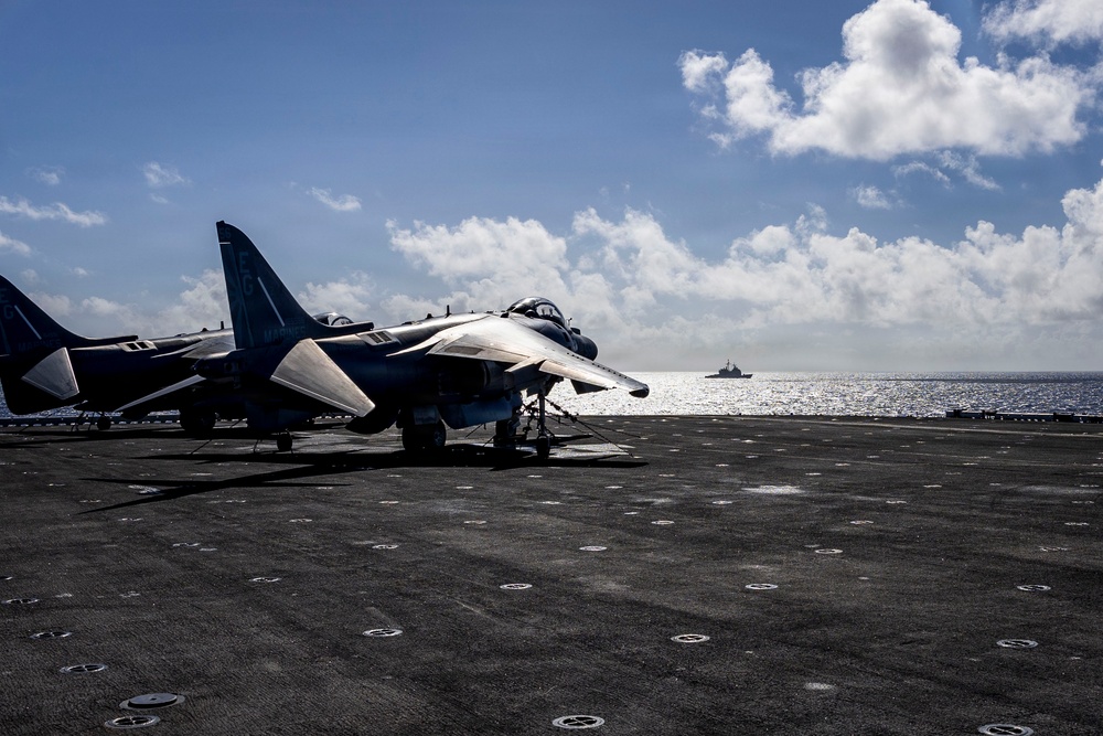 USS Iwo Jima Conducts Daily Operations
